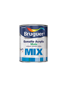 BRUGUER ESMALTE ACRYLIC MULTISUPERFICIE MATE MIX BN 690 ml.