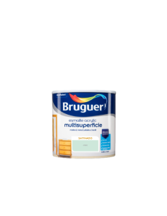 BRUGUER ESMALTE ACRÍLICO MULTI-SUPERFÍCIE CETIM 250 ml. MINT