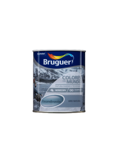 BRUGUER COLORES DEL MUNDO 750 ml. ESCANDINAVIA GRIS NATURAL