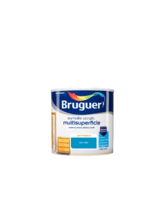 BRUGUER ESMALTE ACRÍLICO CETIM MULTI-SUPERFÍCIE 250 ml. AZUL CÉU