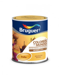 BRUGUER CORES DO MUNDO 750 ml. ÍNDIA PÊSSEGO INTENSO