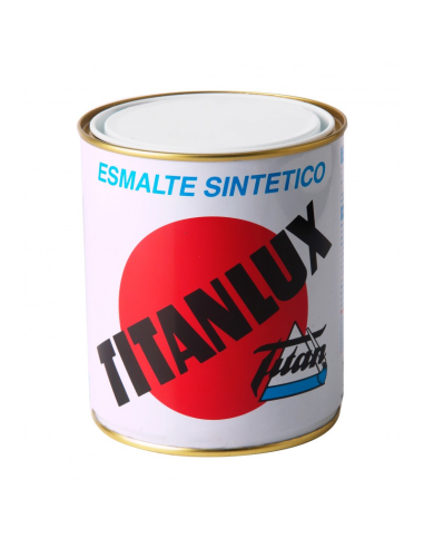TITANLUX ESMALTE SINTETICO MATE  750 ml   0577 BLANCO