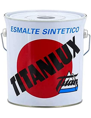 TITANLUX ESMALTE SINTETICO BRILLANTE 4 L  566E BLANCO EXTER.
