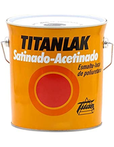 TITANLUX TITANLAK ESMALTE SINTETICO SATINADO  4 L  1401 NEGRO