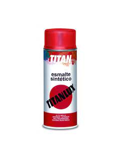 SPRAY  TITANLUX  ESMALTE SINTETICO MATE 400 ml N. 0576 NEGRO