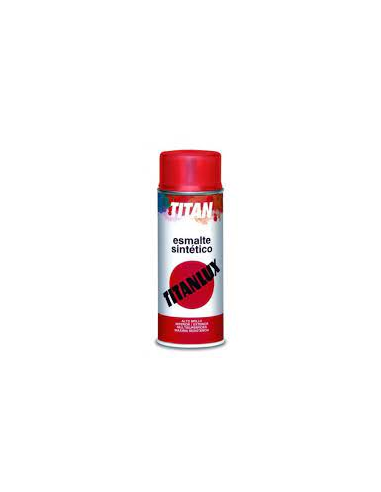 SPRAY  TITANLUX  ESMALTE SINTETICO MATE 400 ml N. 0576 NEGRO