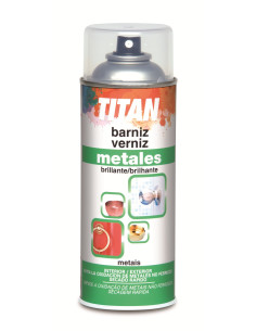 SPRAY  TITANLUX  BARNIZ BRILLANTE  B. 400 METALES