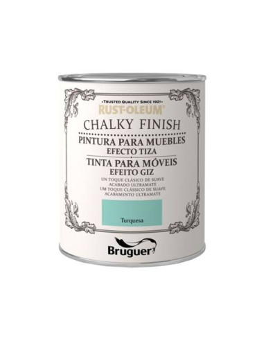 CHALKY MUEBLES 750 ml  TURQUESA