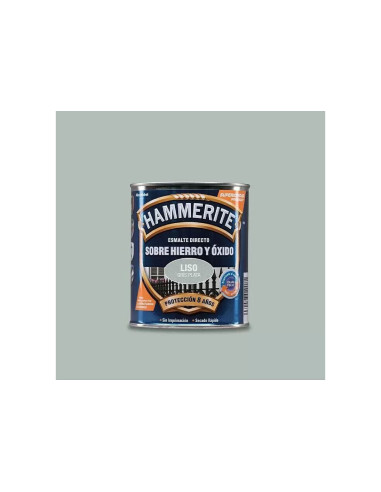 HAMMERITE ESMALTE METALICO  LISO BRILLANTE  750 ml  GRIS PLATA