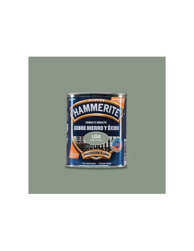 HAMMERITE ESMALTE METALICO  LISO BRILLANTE  750 ml  GRIS PERLA