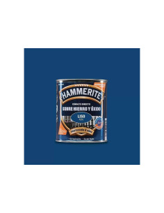 HAMMERITE ESMALTE METALICO  LISO BRILLANTE  750 ml  AZUL