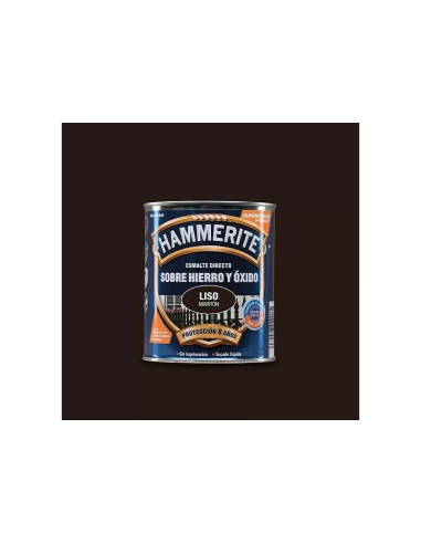 HAMMERITE ESMALTE METALICO  LISO BRILLANTE  750 ml  MARRON