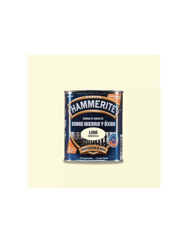 HAMMERITE ESMALTE METALICO  LISO BRILLANTE  750 ml  MAGNOLIA