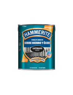 HAMMERITE ESMALTE METALICO  SATINADO 5 L NEGRO