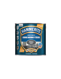 HAMMERITE ESMALTE METALICO  FORJA 25L NEGRO
