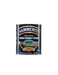 HAMMERITE ESMALTE METALICO  MARTELE 750 ml  VERDE MEDIO