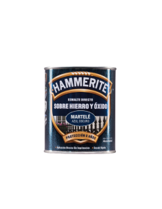 HAMMERITE ESMALTE METALICO  MARTELE 750 ml  AZUL OSCURO