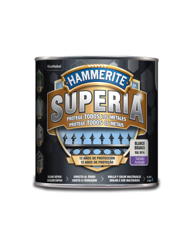 HAMMERITE SUPERIA  SATINADO  750 ml  BLANCO