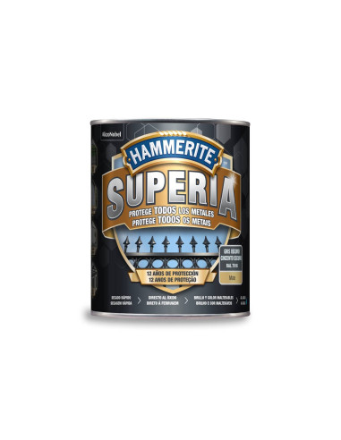 HAMMERITE SUPERIA  MATE 750 ml  GRIS OSCURO