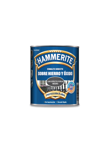 HAMMERITE ESMALTE METALICO  EFECTO FORJA 750 ml  NEGRO