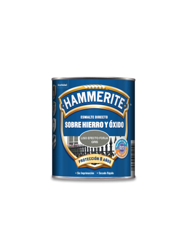 HAMMERITE ESMALTE METALICO  EFECTO FORJA 750 ml  GRIS