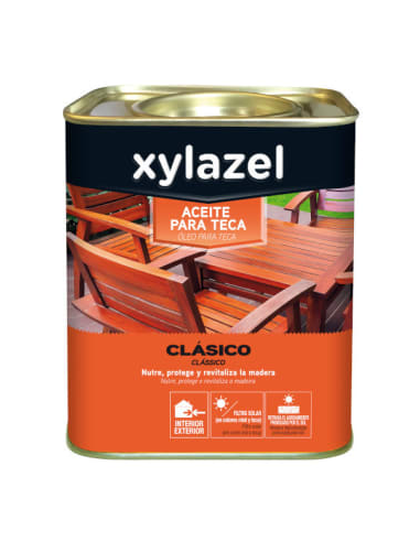 ACEITE TECA XYLAZEL 750 ml MIEL