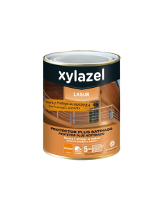 XYLAZEL LASUR PLUS DECORA SATINADO  750 ml  ROBLE CLARO