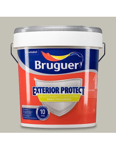 REVESTIMIENTO EXTERIOR PROTECT 10 AÑOS 15 L  GRIS