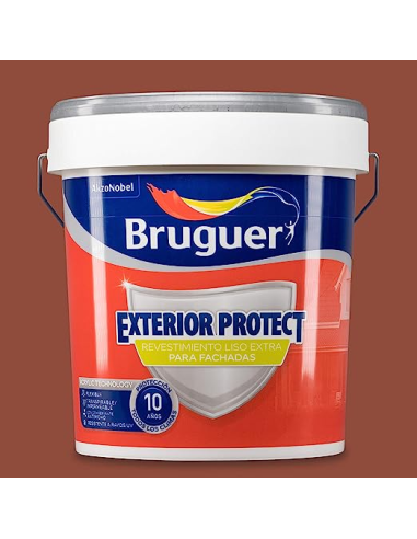 REVESTIMIENTO EXTERIOR PROTECT 10 AÑOS 15 L  TERRACOTA