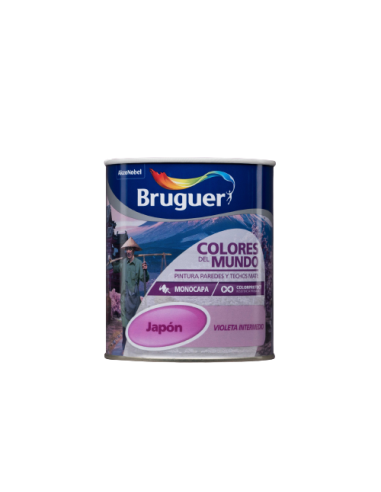 COLORES del MUNDO 750 ml  JAPON VIOLETA INTERMEDIO