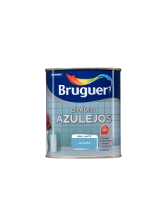 ESMALTE RENOVACION BRUGUER AZULEJOS BRILLANTE 750 ml  AZUL PACIFICO
