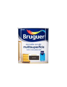 ESMALTE BRUGUER ACRYLIC MULTISUP. SATINADO 750 ml  GRIS ARENA