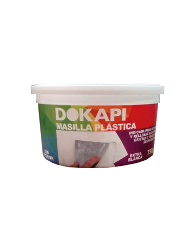 MASILLA PLASTICA DOKAPI  TARRO 750 grs