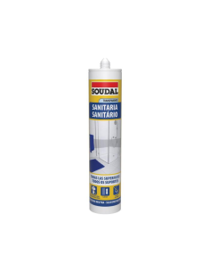 SILICONA SANITARIA NEUTRA TRANSPARENTE SOUDAL 290 ml