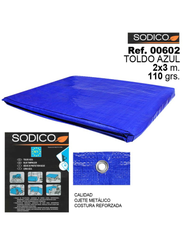LONA MULTIUSOS 2 x 3 m 110 GRs