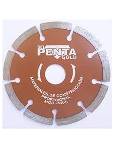 DISCO DIAMANTE NX5-115 mm GENERAL OBRA PROFESIONAL