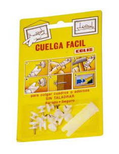 CUELGAFACIL COLIS BLISTER 4 uds