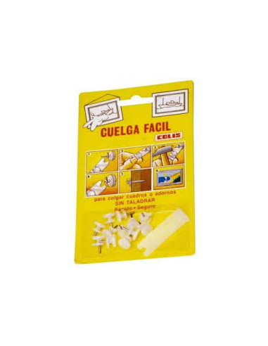 CUELGAFACIL COLIS BLISTER 4 uds