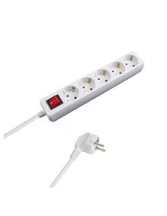 BASE MULTIPLE 5 TOMAS 15 m INTERRUPTOR