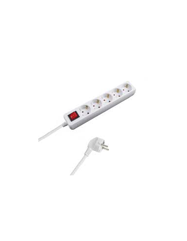 BASE MULTIPLE 5 TOMAS 15 m INTERRUPTOR