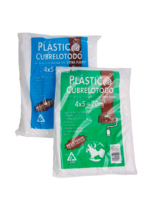 PLASTICO CUBRETODO FAMA FINO 4 x 5 m  7 MICRAS