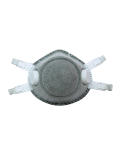 MASCARILLA FP2 31100 PREFORMADA 5 UDS CON 2 VALVULAS CARBON ACTIVO