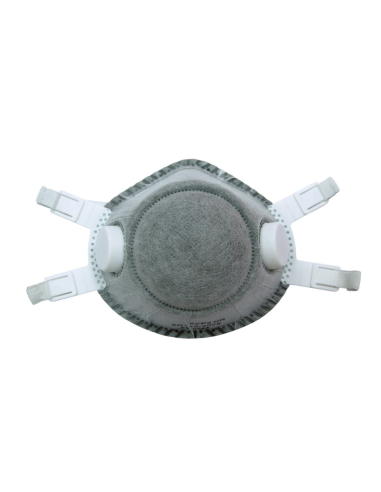 MASCARILLA FP2 31100 PREFORMADA 5 UDS CON 2 VALVULAS CARBON ACTIVO
