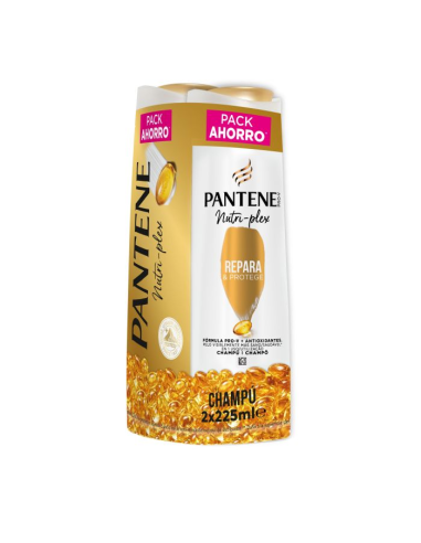 CHAMPU PANTENE REPARA - PROTEGE 225 ml PACK 2 uds