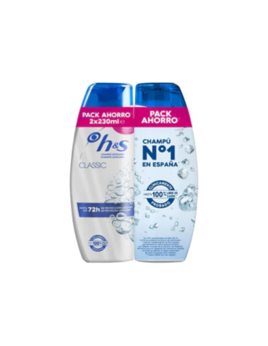 CHAMPU HS 2 x 230 ml CLASSIC PACK