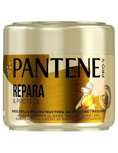 MASCARILLA CAPILAR PANTENE REPARA - PROTEGE TARRO 300 ml