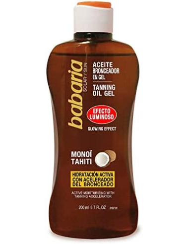 BRONCEADOR BABARIA FC. 200 ACEITE GEL LUMINOSO 31943