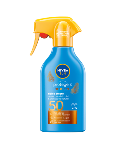 BRONCEADOR NIVEA PISTOLA 270 ml F50 PROTEGE - BRONCEA