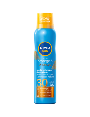 BRONCEADOR NIVEA SPRAY R. 200 F-30 ACEITE BRUMA