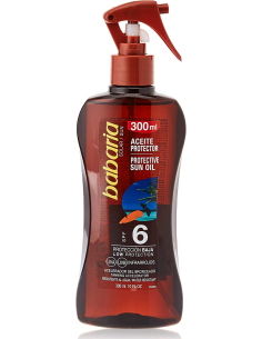BRONCEADOR BABARIA PISTOLA 300 ml F-6 ACEITE ZANAHORIA